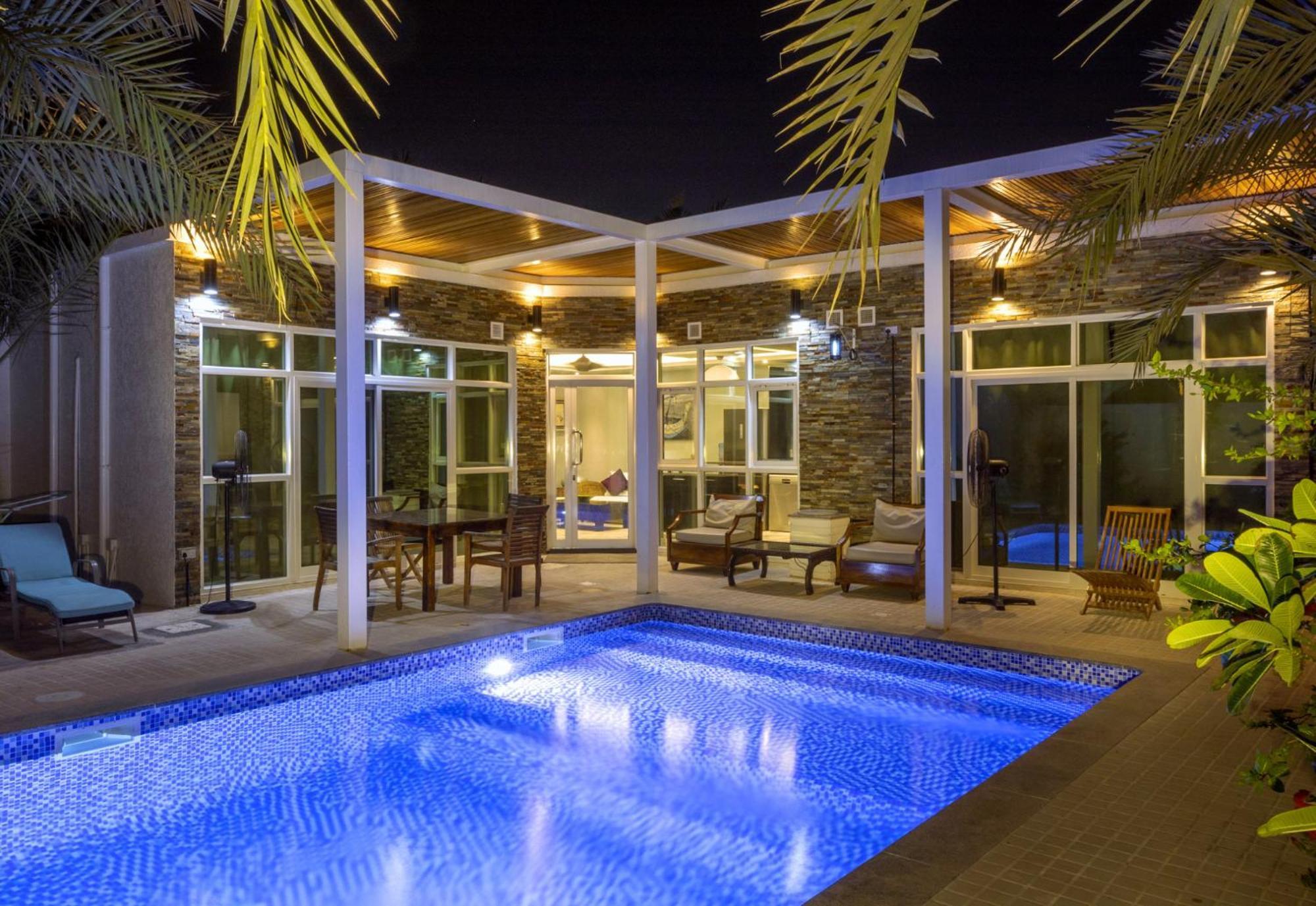 Dar 66 Pool Chalets With Jacuzzi Ras al-Khaimah Exteriör bild