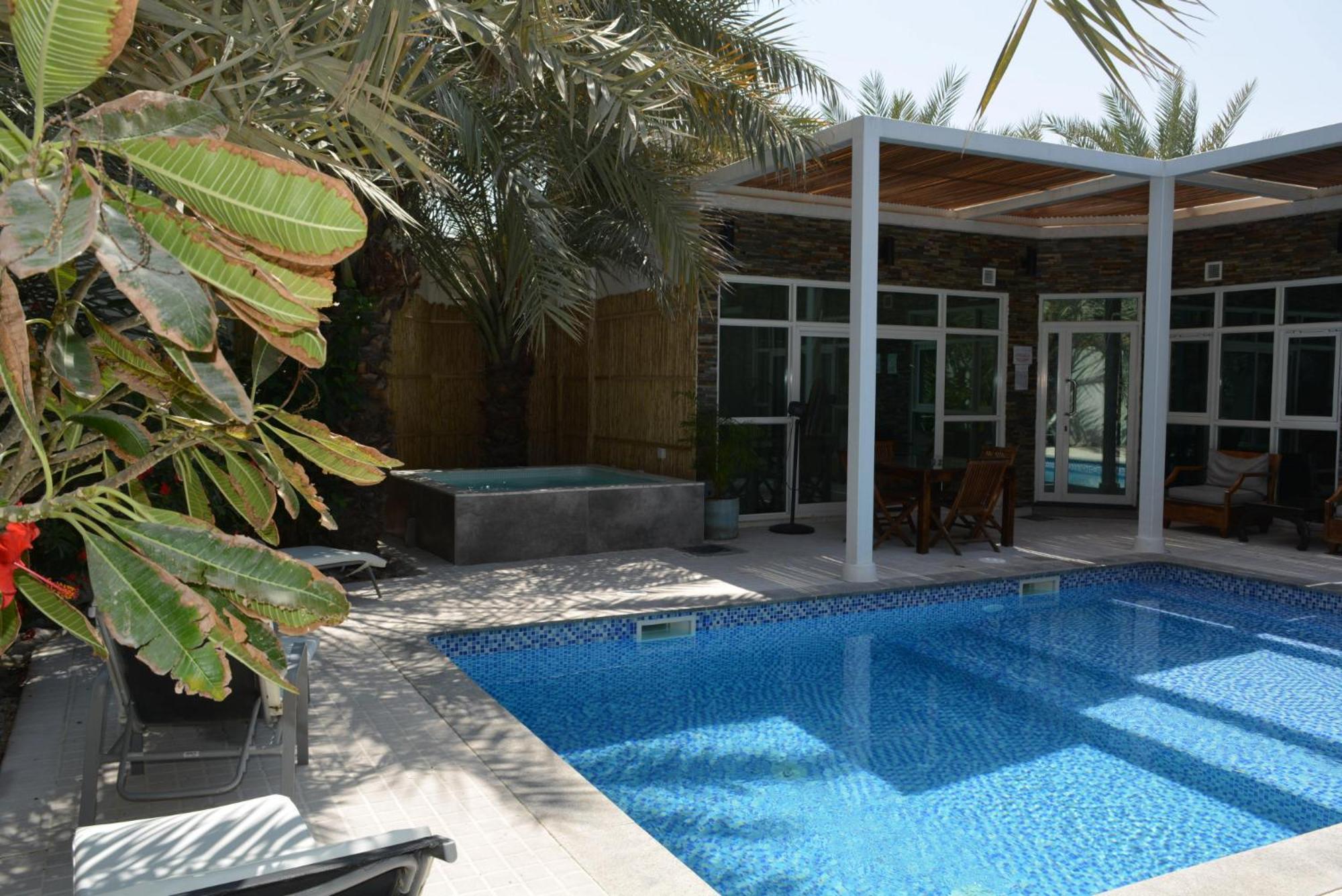 Dar 66 Pool Chalets With Jacuzzi Ras al-Khaimah Exteriör bild